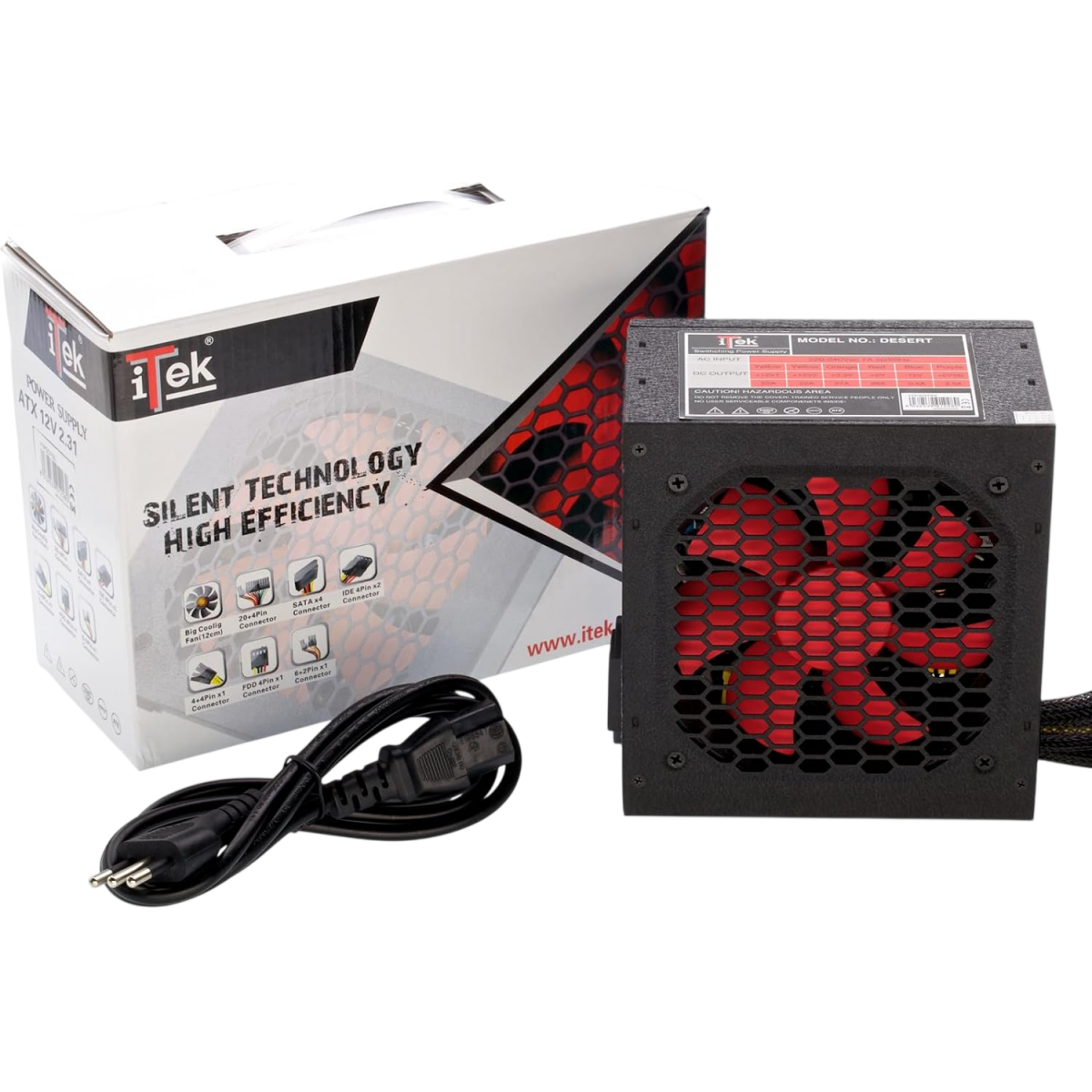 Alimentation électrique 650W iTek DESERT (ITPSD650) - photo 3
