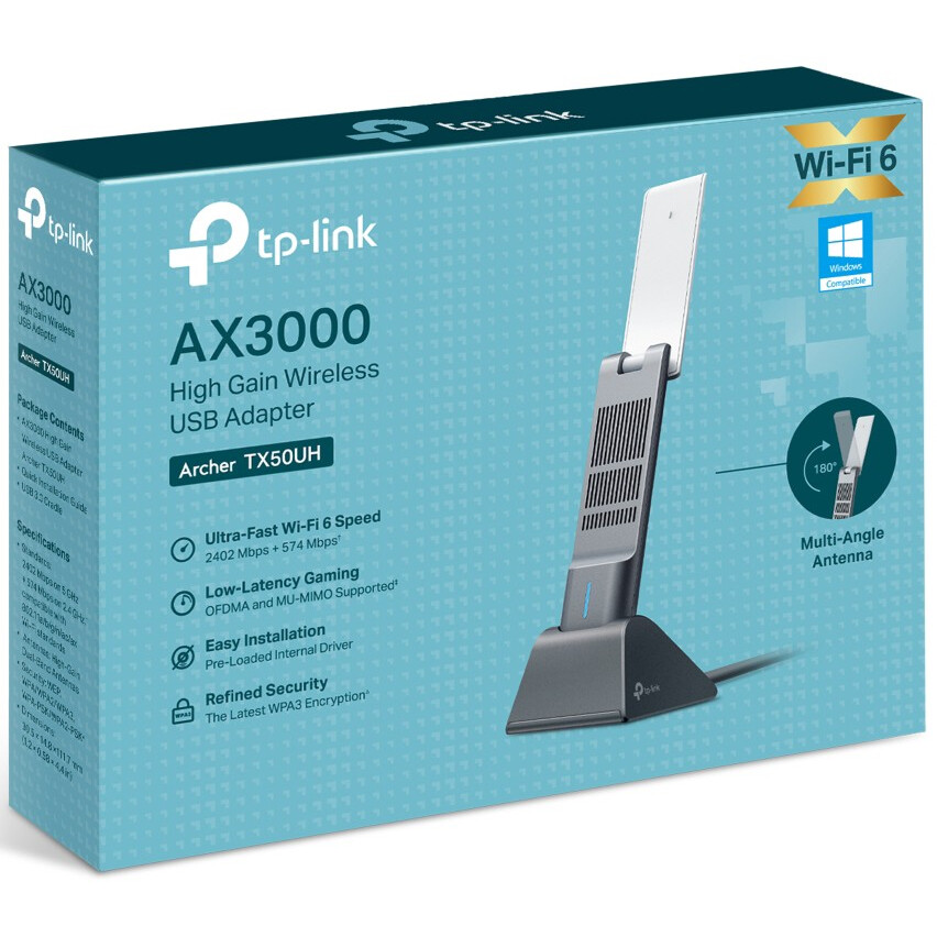 Adaptateur Wi-Fi TP-Link Archer TX50UH - photo 4