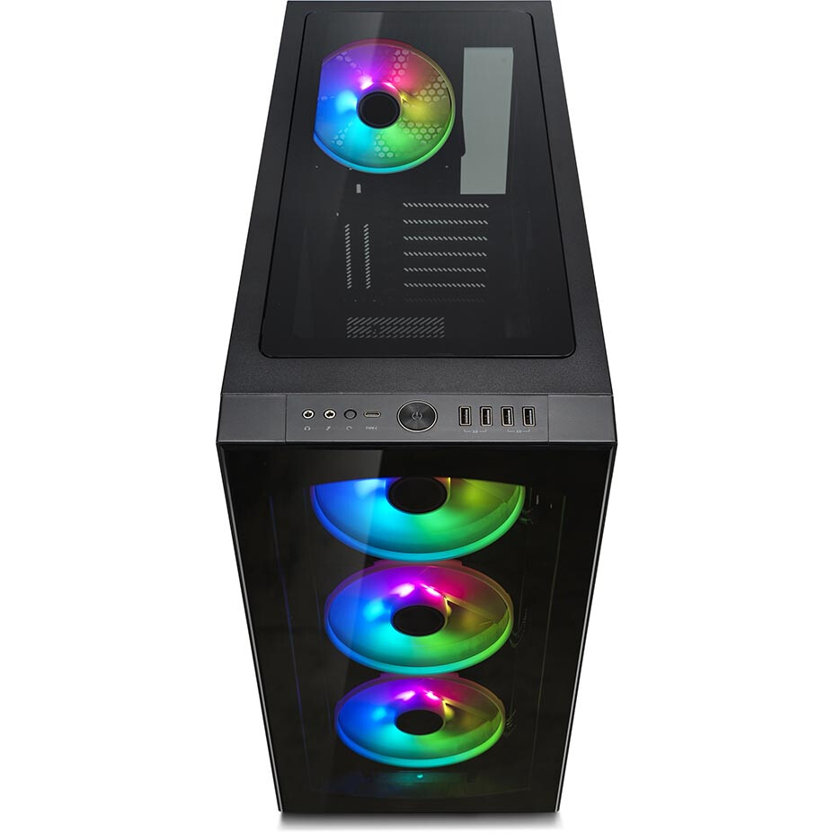 Datoru korpuss Fractal Design Define S2 Vision RGB TG Blackout - FD-CA-DEF-S2V-RGB-BKO-TGD - foto 9