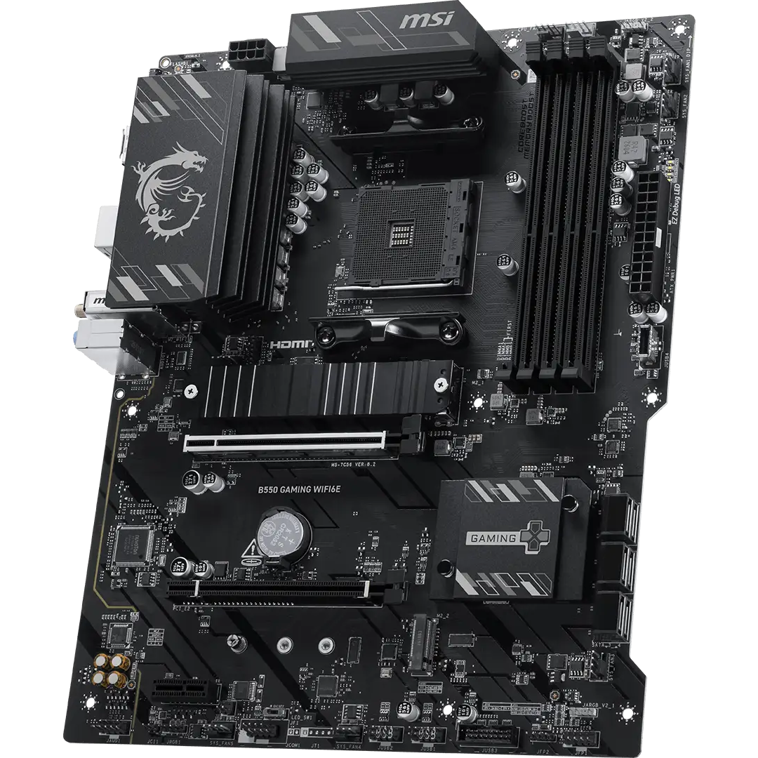 Carte mère MSI B550 GAMING WIFI6E - photo 2