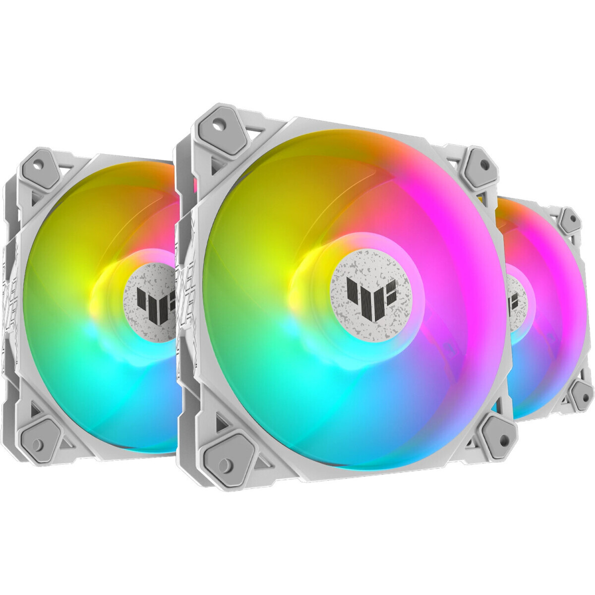 Case fan ASUS TUF Gaming TF120 ARGB White Edition (3 pcs) - 90DA0033-B09030