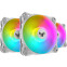 Case fan ASUS TUF Gaming TF120 ARGB White Edition (3 pcs) - 90DA0033-B09030