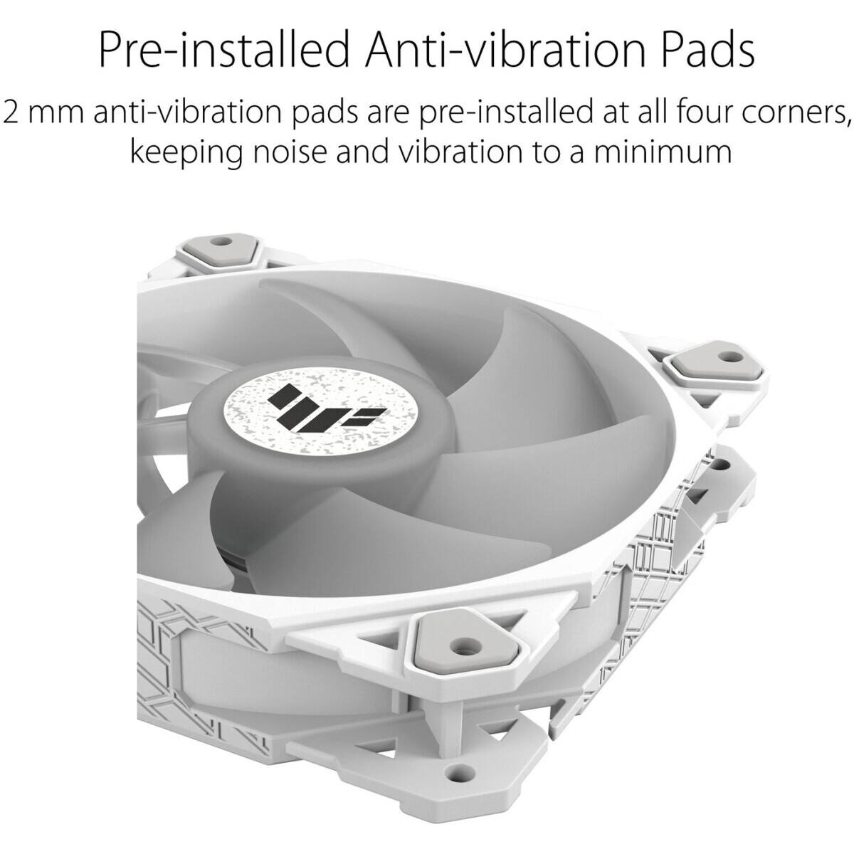 Case fan ASUS TUF Gaming TF120 ARGB White Edition (3 pcs) - 90DA0033-B09030 - photo 13