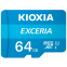 Carte mémoire 64GB MicroSD Kioxia Exceria + SD adapter (LMEX1L064GG2) - photo 2