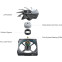 Вентилятор для корпуса Seasonic MagFlow 120 mm - MAGFLOW-1 - photo 8