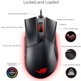 Pele ASUS ROG Gladius II Origin Black (90MP00U1-B0UA00)