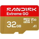 Memory Card 32GB MicroSD SanDisk Extreme GO (SDSQXGN-032G-GN6MN)