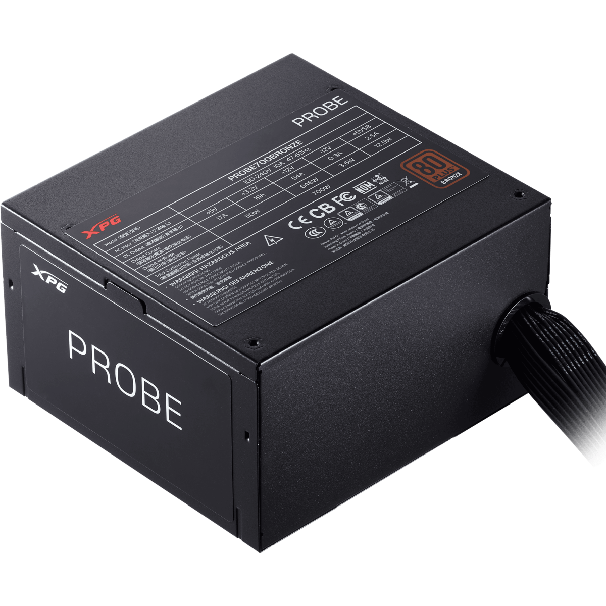 Alimentation électrique 700W ADATA XPG PROBE - PROBE700B-BKCEU - photo 3