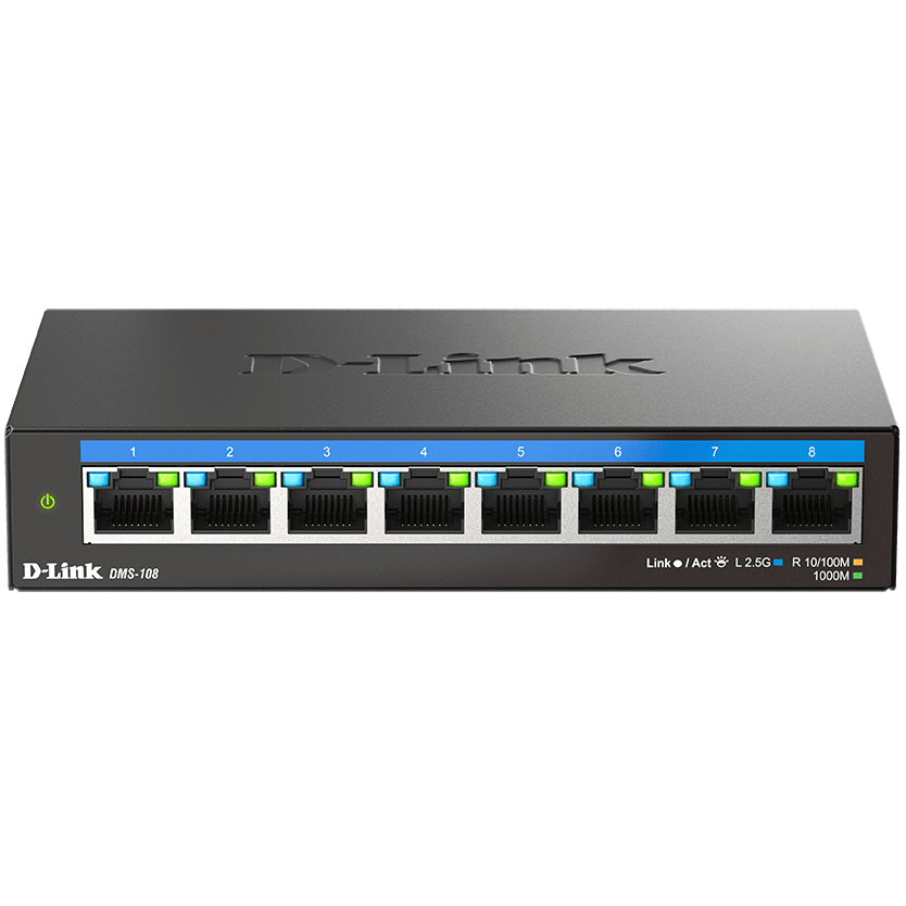 Switch (Network Switch) D-Link DMS-108