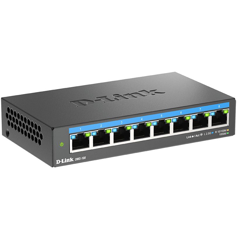 Switch (Network Switch) D-Link DMS-108 - photo 2
