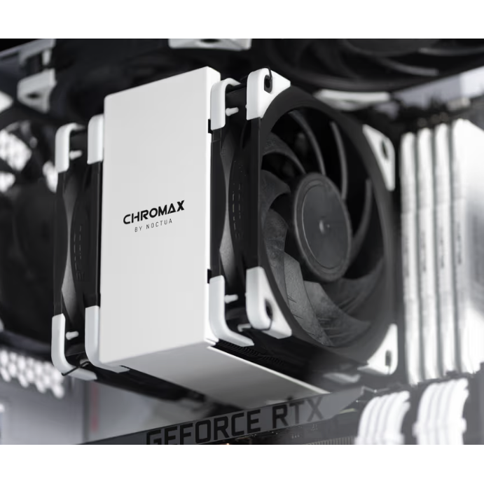 Декоративный кожух для кулера Noctua NA-HC8 chromax.white - photo 4