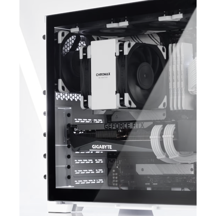 Декоративный кожух для кулера Noctua NA-HC8 chromax.white - photo 5
