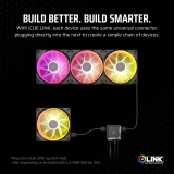 Ventilateur pour boîtier Corsair iCUE LINK LX140 RGB Black (CO-9051028-WW)