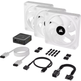 Ventilateur pour boîtier Corsair iCUE LINK QX120 RGB White (CO-9051006-WW)