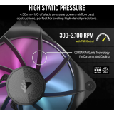 Ventilateur pour boîtier Corsair iCUE LINK RX120 RGB Black (CO-9051018-WW)