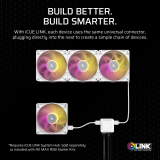 Ventilateur pour boîtier Corsair iCUE LINK RX140 MAX RGB White (CO-9051039-WW)