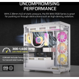 Ventilateur pour boîtier Corsair iCUE LINK RX140 MAX RGB White (CO-9051040-WW)