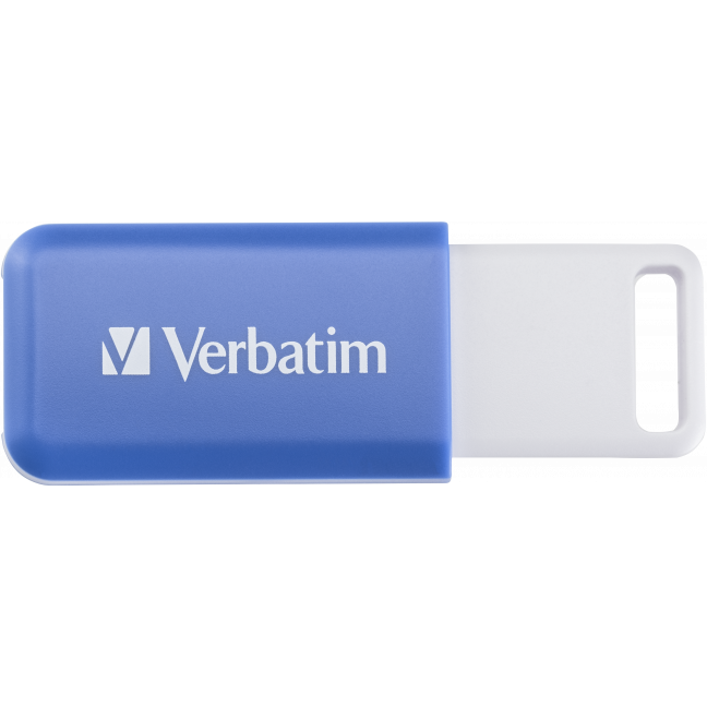 USB Flash накопитель 64GB Verbatim DataBar Blue (49455) - photo 2