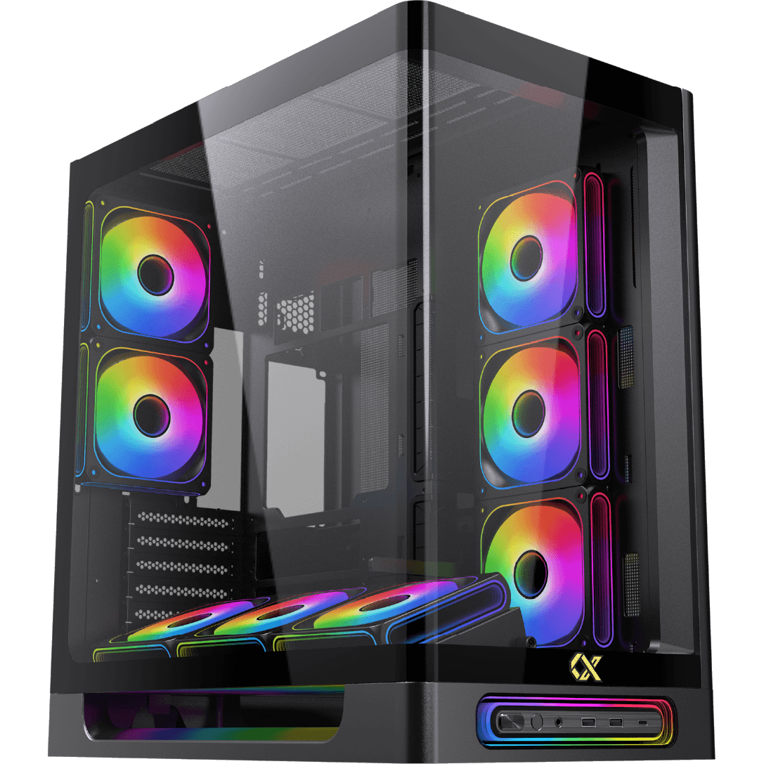 Boîtier Xigmatek Heaven Air Black (EN49590)
