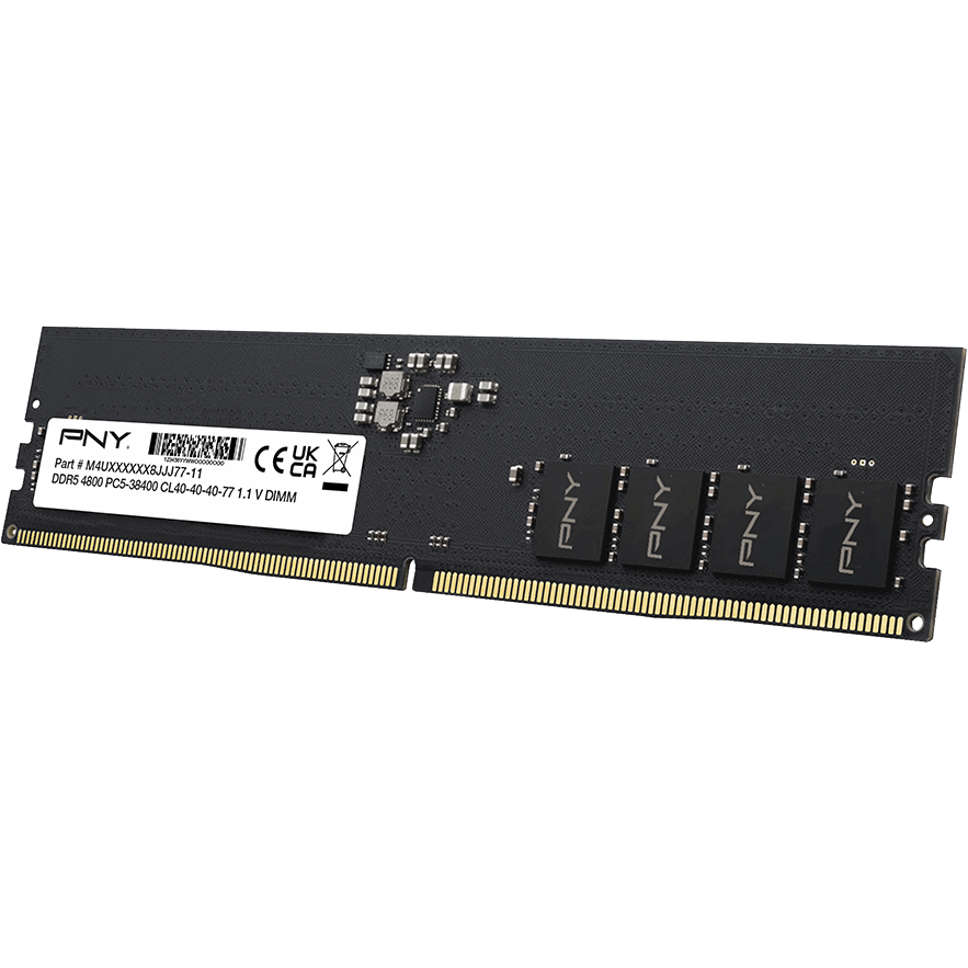 Mémoire vive 8GB DDR5 4800MHz PNY Performance (MD8GSD54800-SB) - photo 2