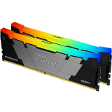 Mémoire vive 16GB DDR4 4000MHz Kingston Fury Renegade RGB (KF440C19RB2AK2/16) (2x8GB KIT)