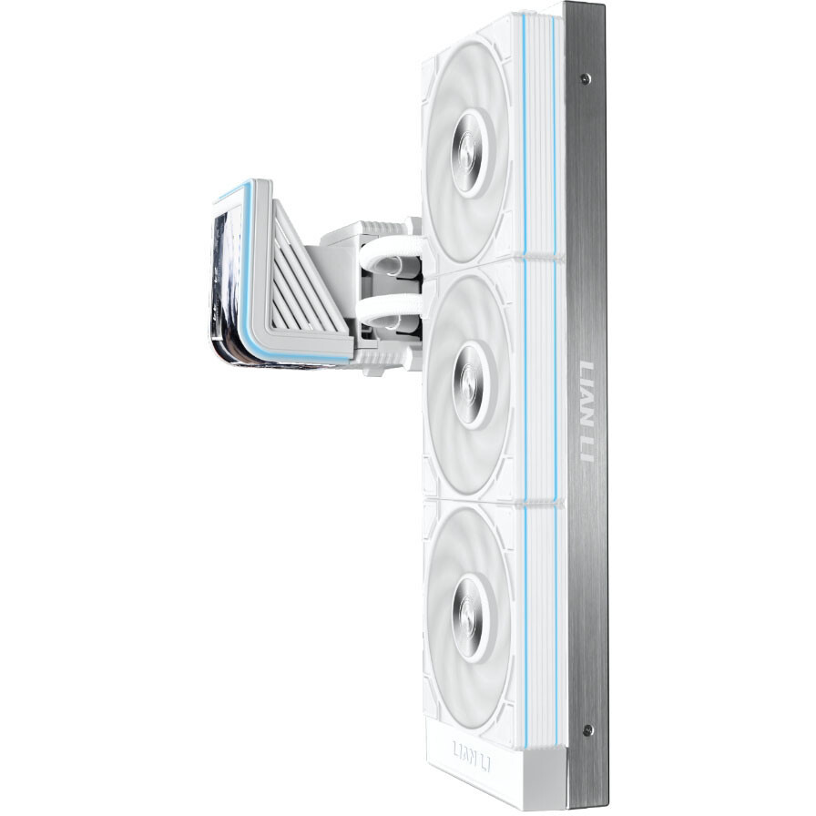 Système de refroidissement liquide Lian Li HydroShift II OLED Curved 360P28 White - G89.GHS2OLDC36PW.R0 - photo 3