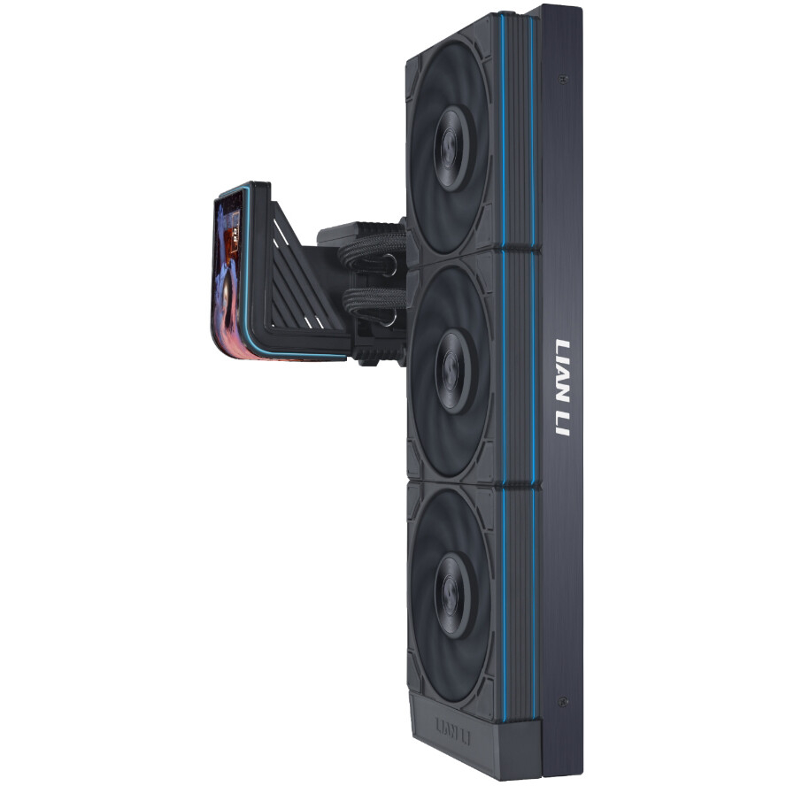 Système de refroidissement liquide Lian Li HydroShift II OLED Curved 360P28 Black - G89.GHS2OLDC36PB.00 - photo 3