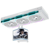 Système de refroidissement liquide Lian Li HydroShift II OLED Curved 360TL White (G89.GHS2OLDC36TW.00)