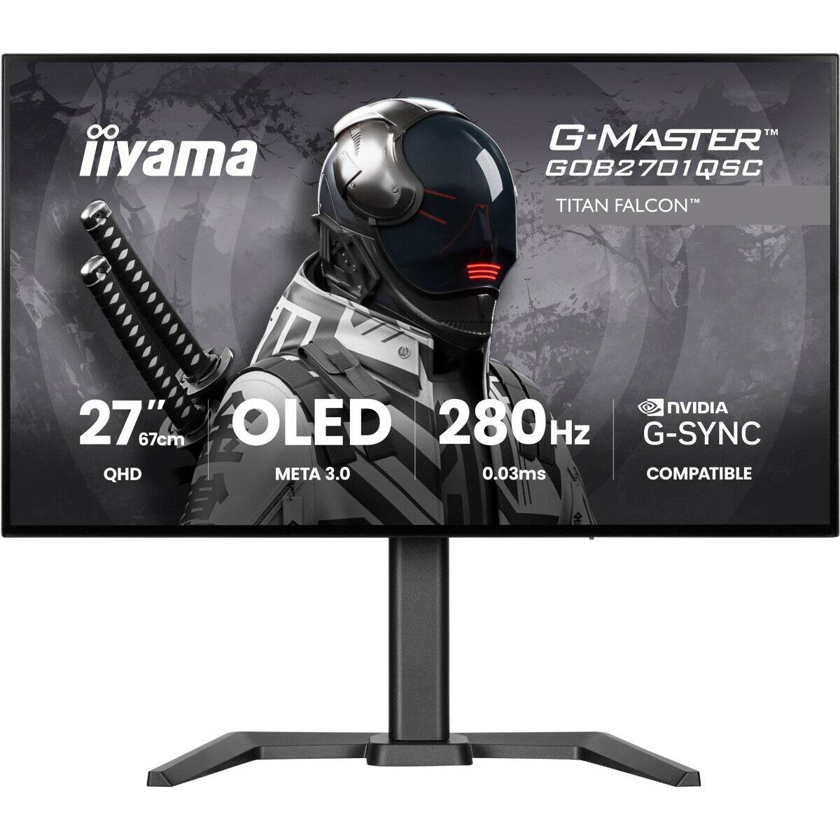 Écran iiyama 27" G-Master GOB2701QSC-B1