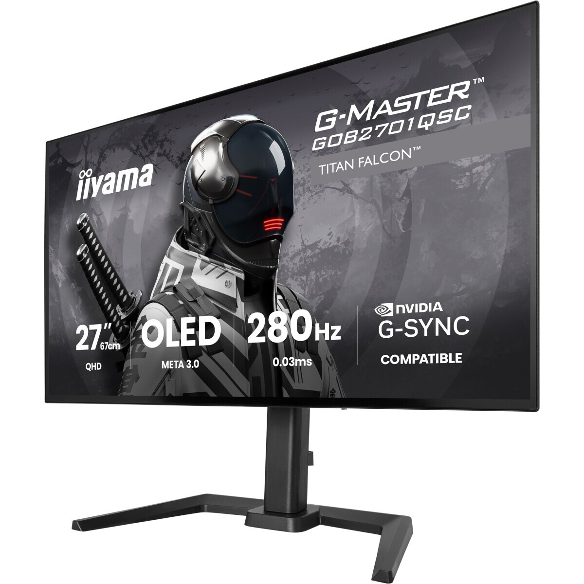 Écran iiyama 27" G-Master GOB2701QSC-B1 - photo 4