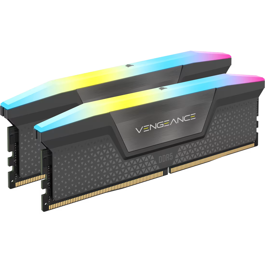 Mémoire vive 16GB DDR5 5200MHz Corsair Vengeance RGB (CMH16GX5M2B5200Z40W) (2x8GB KIT)