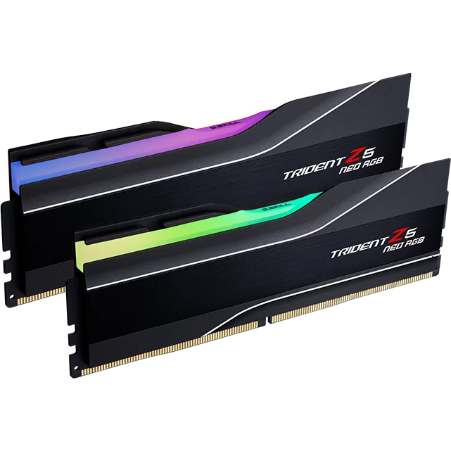 Mémoire vive 96GB DDR5 6000MHz G.Skill Trident Z5 Neo RGB (F5-6000J2636H48GX2-TZ5NR) (2x48GB KIT)