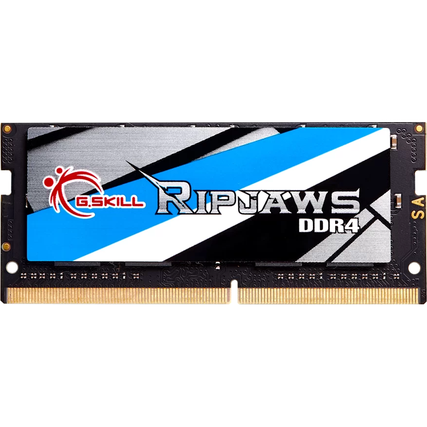 Mémoire vive 16GB DDR4 2400MHz G.Skill Ripjaws SO-DIMM (F4-2400C16S-16GRS)