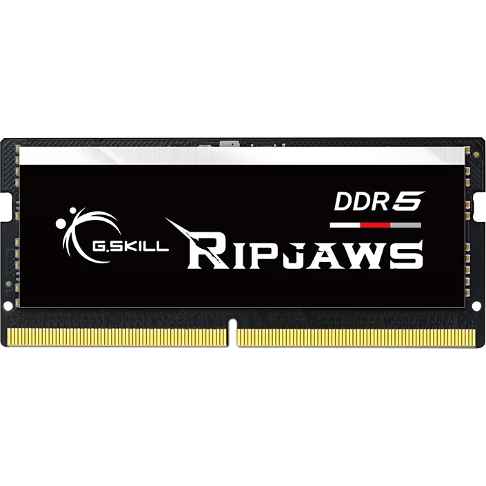 Mémoire vive 64GB DDR5 5600MHz G.Skill Ripjaws SO-DIMM (F5-5600S4645A64GX1-RS)