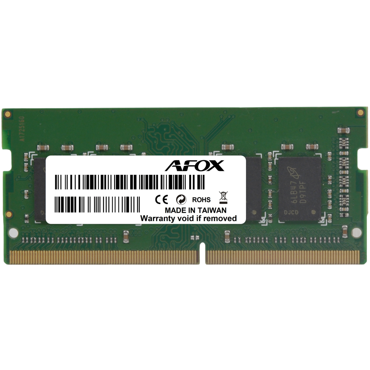 Mémoire vive 8GB DDR-III 1866MHz AFOX SO-DIMM (AFSD38CK1L)