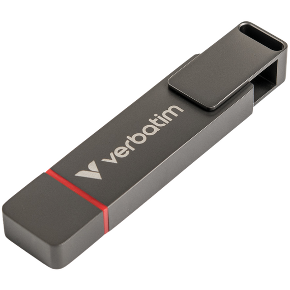 USB Flash Drive 512GB Verbatim Dual QuickStick Grey (32042) - photo 2