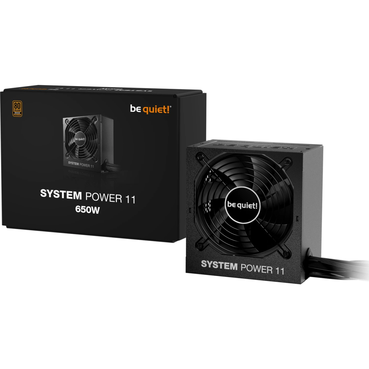 Alimentation électrique 650W Be Quiet System Power 11 - BP011EU - photo 3