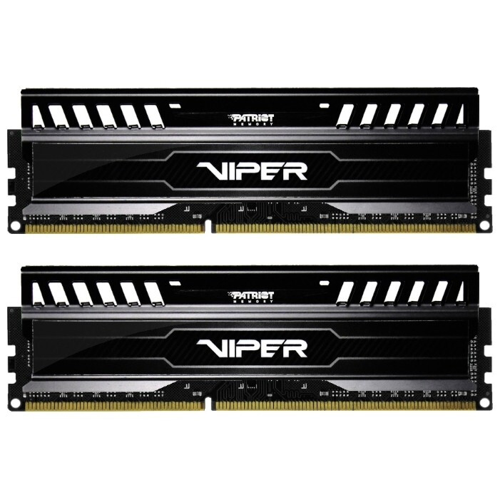 Mémoire vive 16GB DDR-III 1866MHz Patriot Viper 3 Black Mamba (PV316G186C0K) (2x8GB KIT)