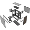 Boîtier Lian Li B4-mATX Wood Black - G99.B4X-WD.00 - photo 10