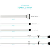 Alimentation électrique 500W TooQ Apolo (TQAPOLO-500SP)