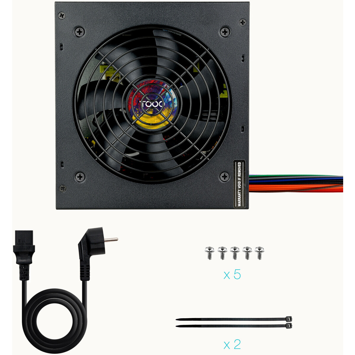 Alimentation électrique 600W TooQ Apolo (TQAPOLO-600SP) - photo 8