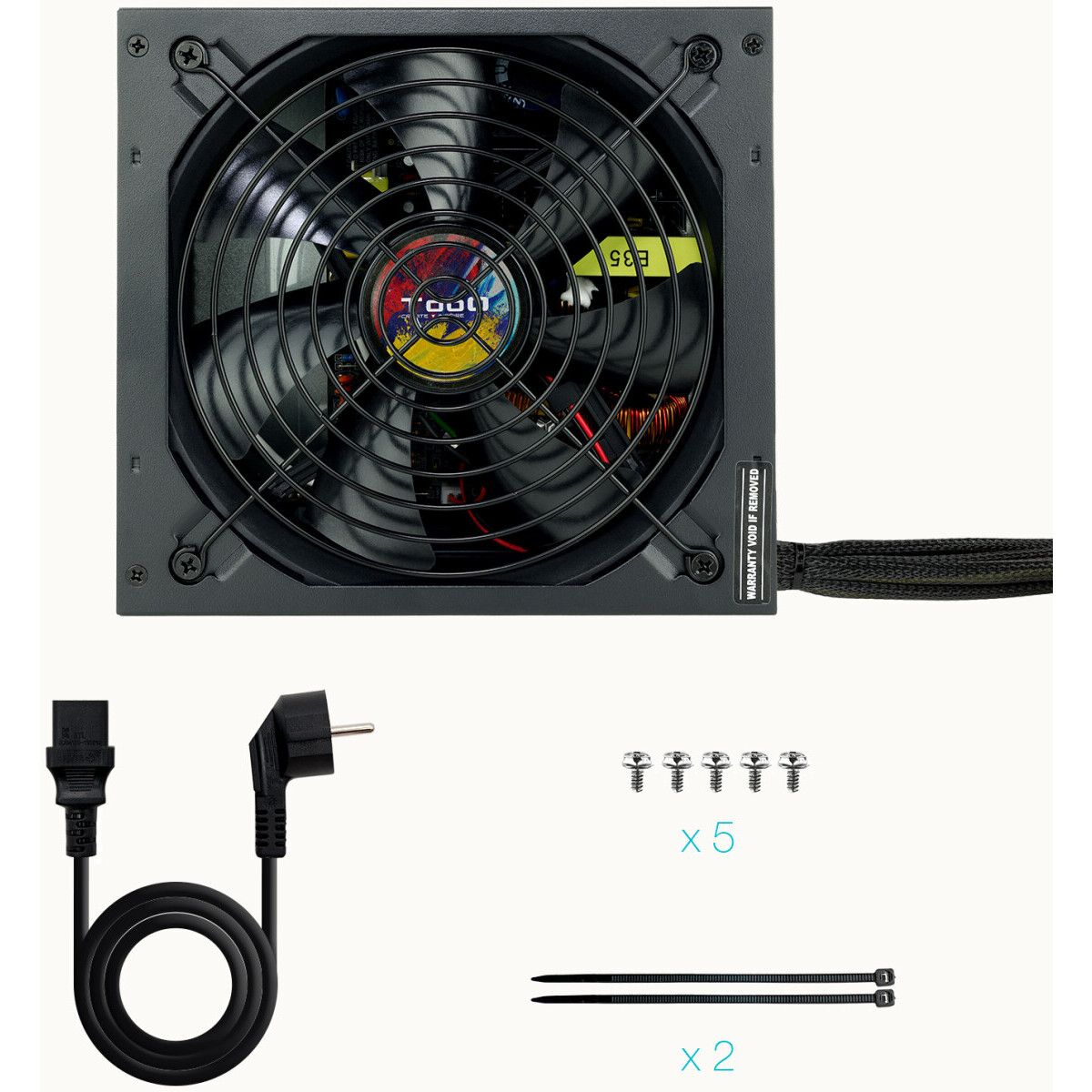 Alimentation électrique 750W TooQ Apolo (TQAPOLO-750SP) - photo 6
