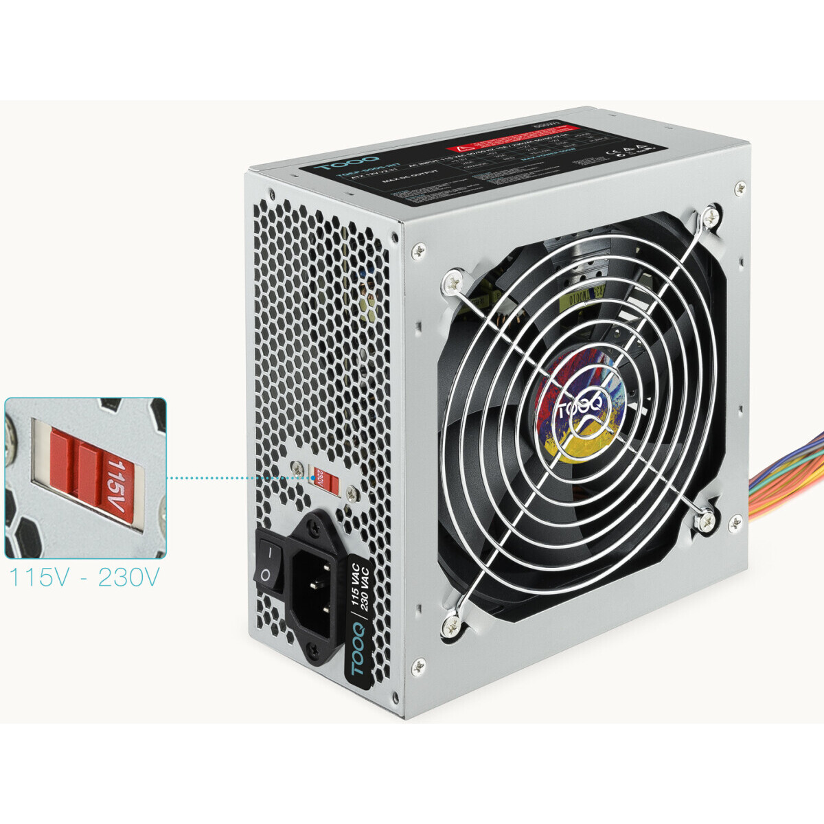 Alimentation électrique 500W TooQ Ecopower II INT (TQEP-500S-INT) - photo 6