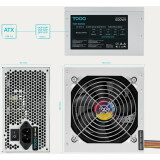 Alimentation électrique 500W TooQ Ecopower II SSE (TQEP-500SSE)