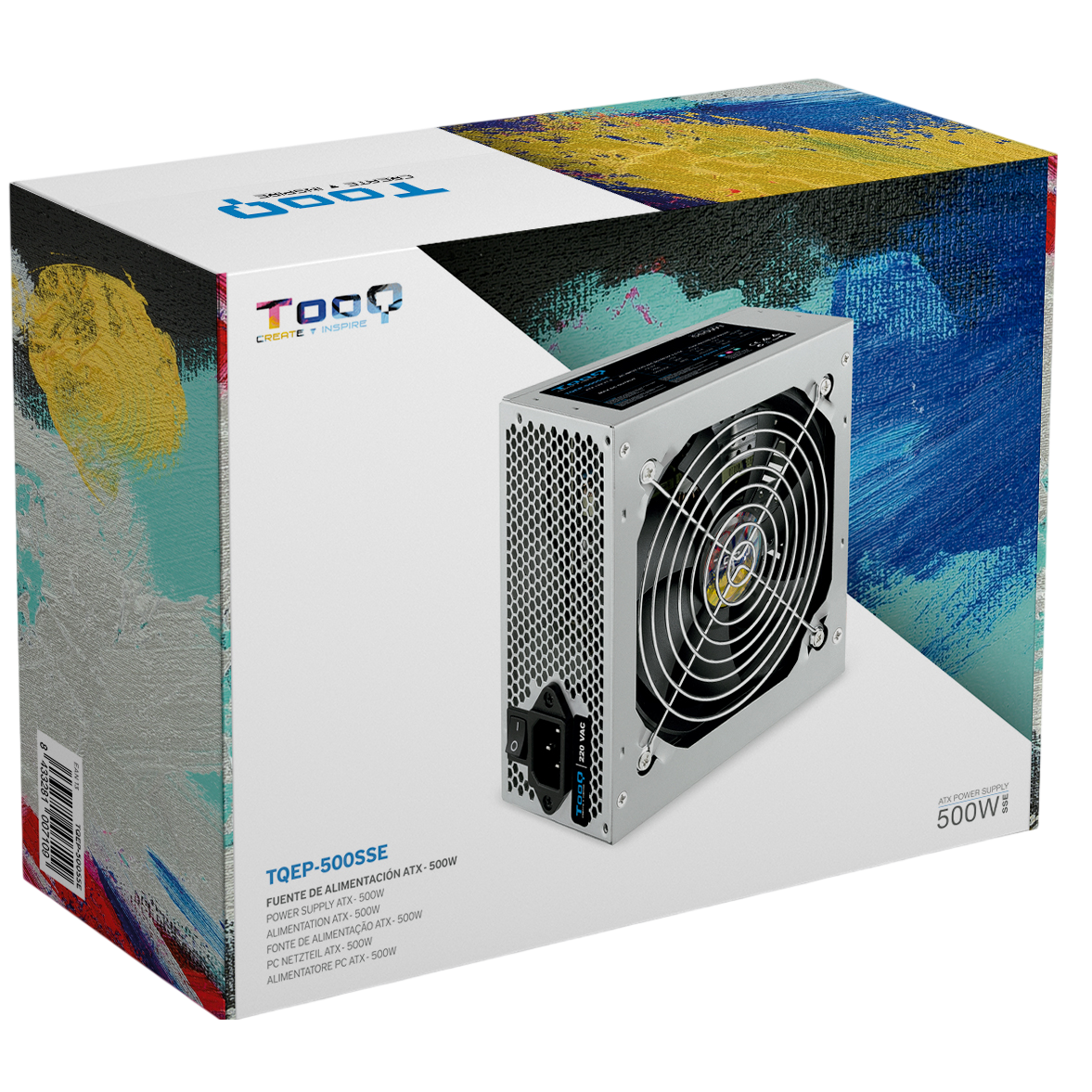 Alimentation électrique 500W TooQ Ecopower II SSE (TQEP-500SSE) - photo 8