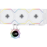 Système de refroidissement liquide Lian Li HydroShift II LCD-C 360TL Flex White (G89.GHS2LCD36TFW.00)
