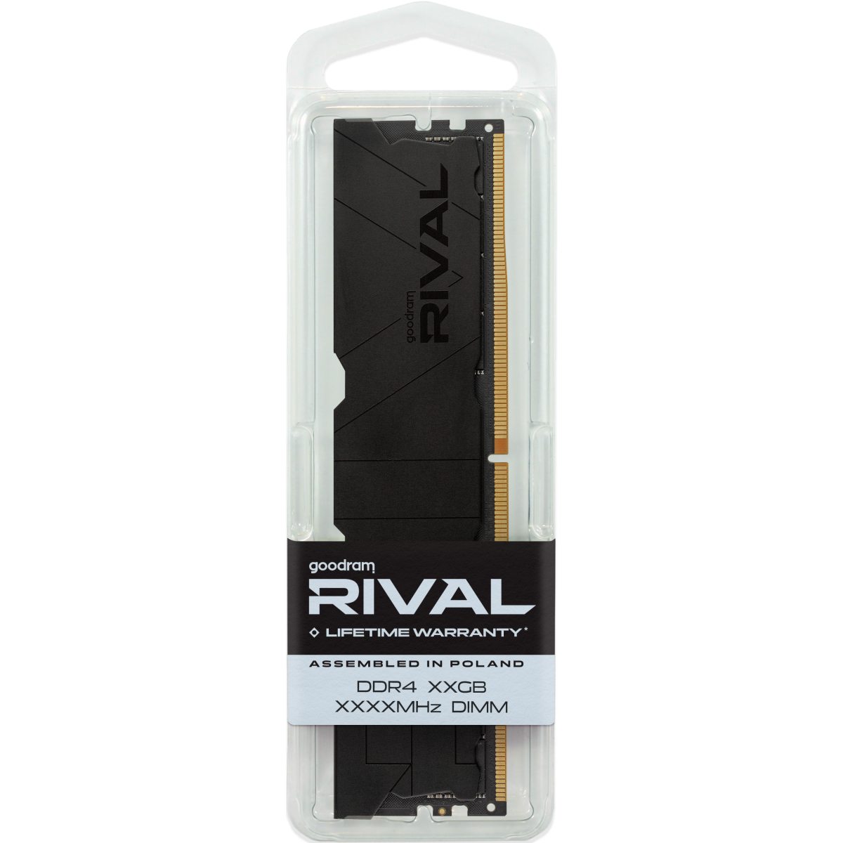 Mémoire vive 16GB DDR4 3600MHz GOODRAM RIVAL DEEP BLACK (GGDKD4-36VL18S/16GDC) (2x8GB KIT) - photo 4