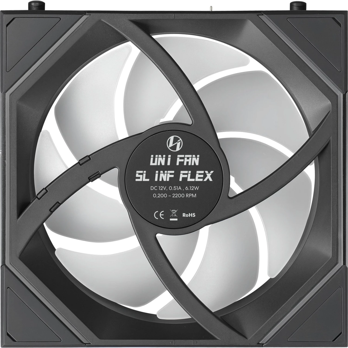 Ventilateur pour boîtier Lian Li UNI Fan SL Infinity Flex Reverse 120 Black - G9F.12RSLIN1F1B.00 - photo 4