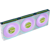 Ventilateur pour boîtier Lian Li UNI Fan SL Infinity LCD Flex Reverse 120 White (3 pcs) (G9F.12RSLIND1F3W.00)