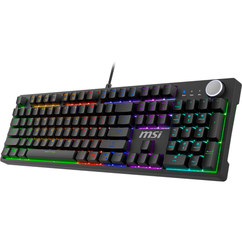 Clavier MSI FORGE GK320 Black - FORGE GK320 RED FR - photo 2
